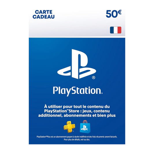 50€ Carte Cadeau PlayStation